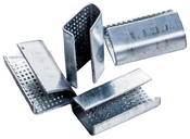 Selos metálicos galvanizados para fita PET